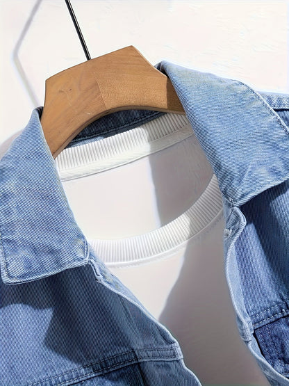 Men's Button-Up Casual Jacket