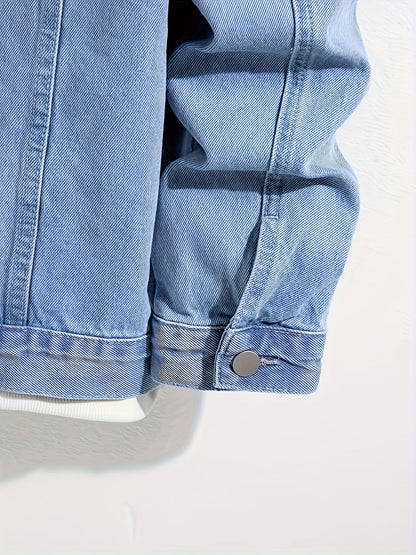 Men's Button-Up Casual Jacket