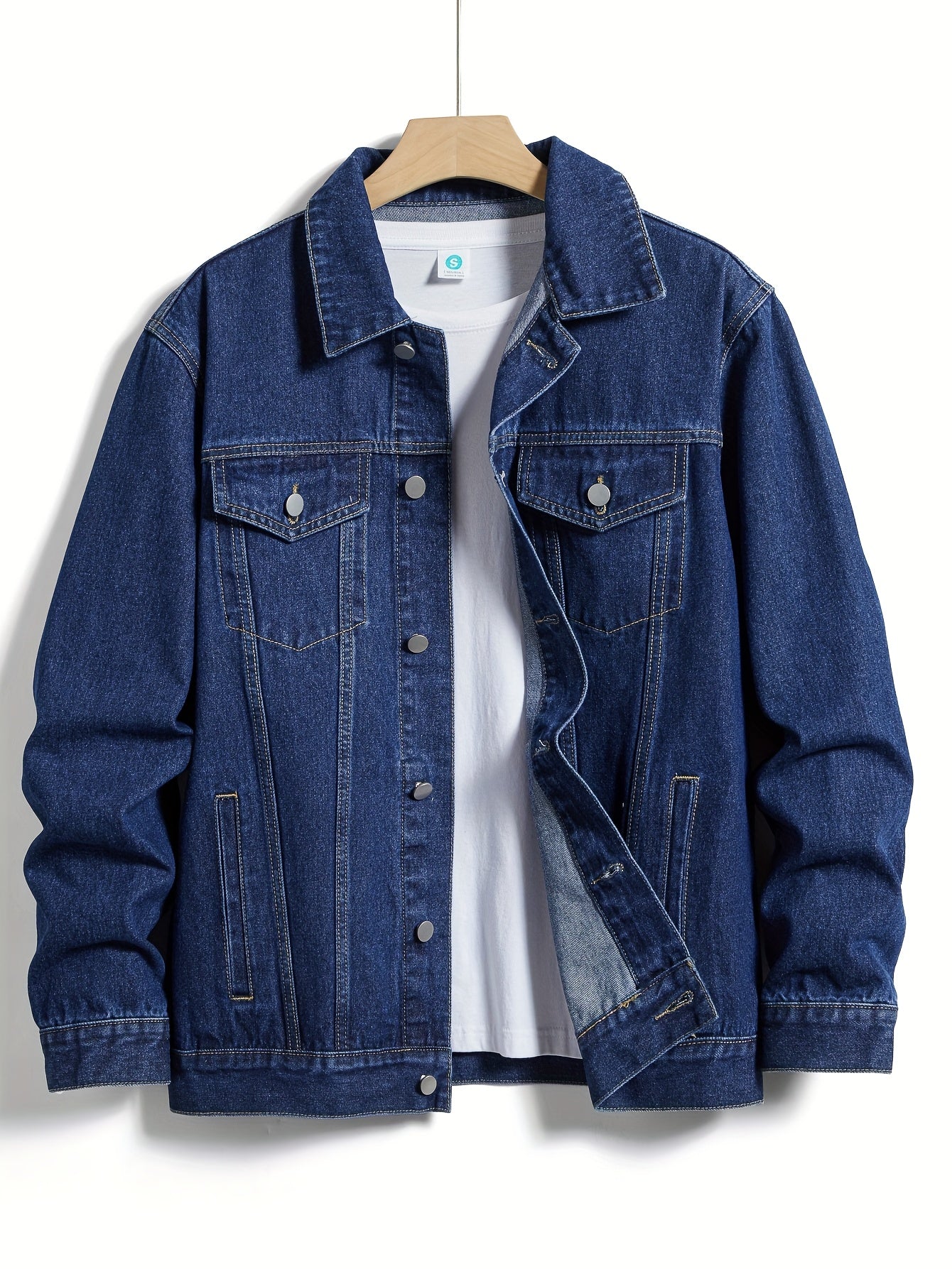 Men's Button-Up Casual Jacket