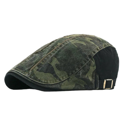 Men's Camouflage Flat Cap