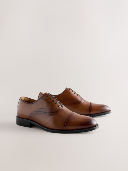 Men's Cap Toe Oxford Shoes