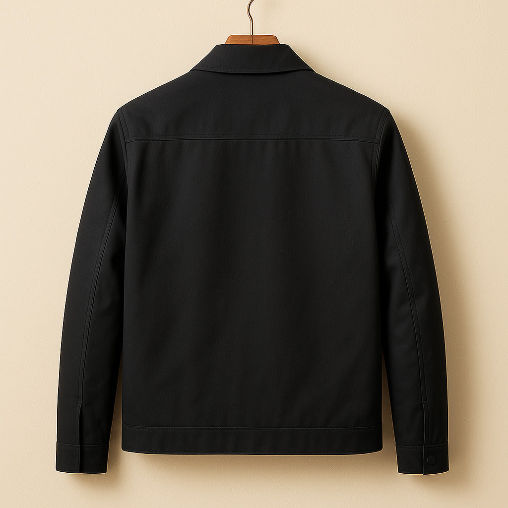 Men's Check Lined Zip Jacket