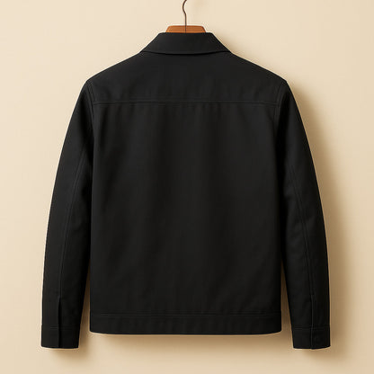 Men's Check Lined Zip Jacket