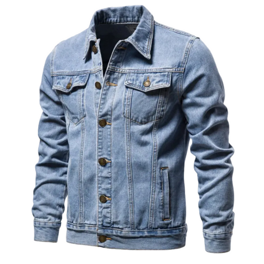 Men's Chest Pocket Button Jacket