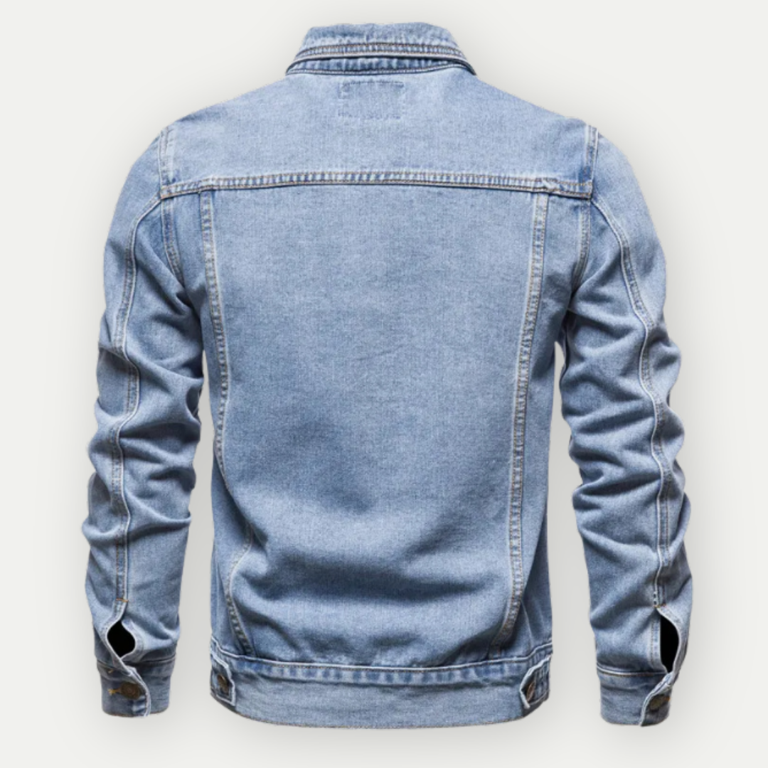 Men's Chest Pocket Button Jacket