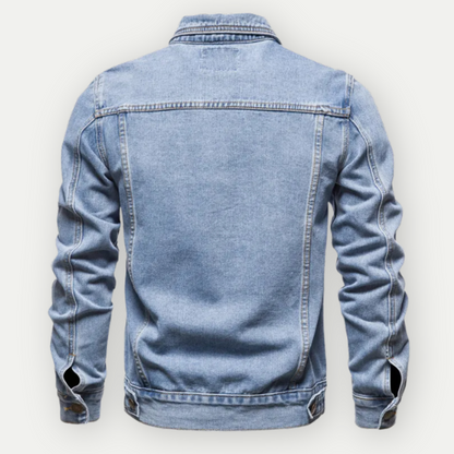 Men's Chest Pocket Button Jacket