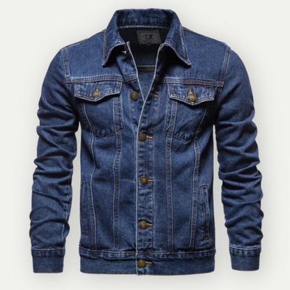 Men's Chest Pocket Button Jacket