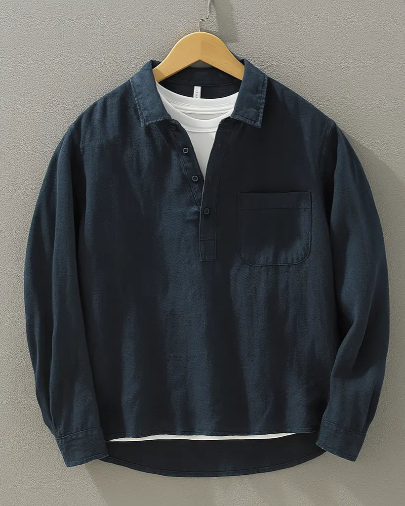 Men's Chest Pocket Popover Shirt