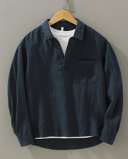Men's Chest Pocket Popover Shirt