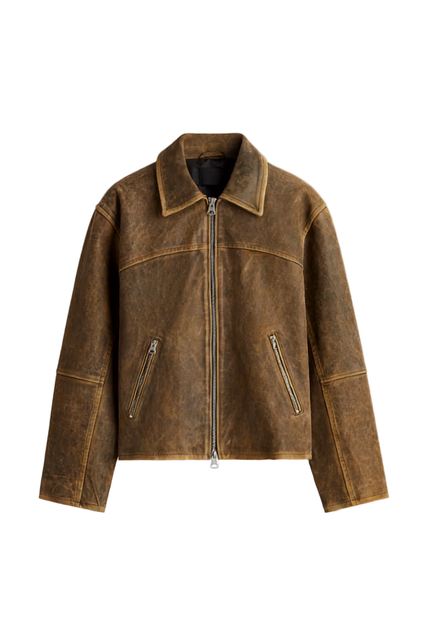 Men's Chest Seam Zip Jacket