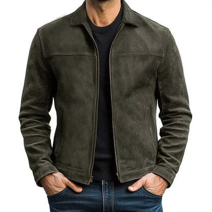 Men's Chest Seam Zip Jacket