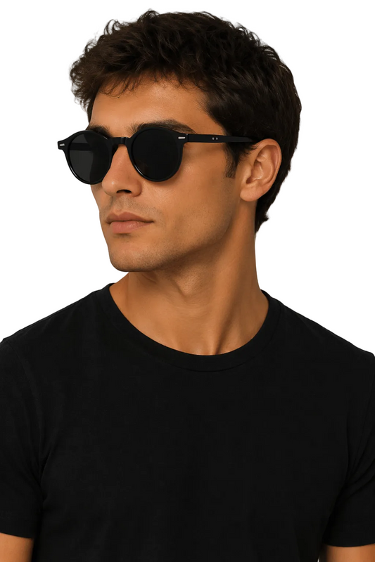 Men's Circular Bridge Sunglasses