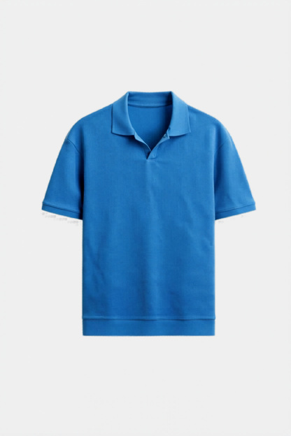 Men's Collar Neck Polo Shirt