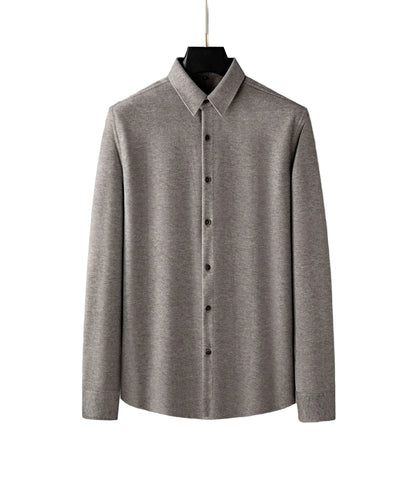 Men's Collared Button Front Shirt