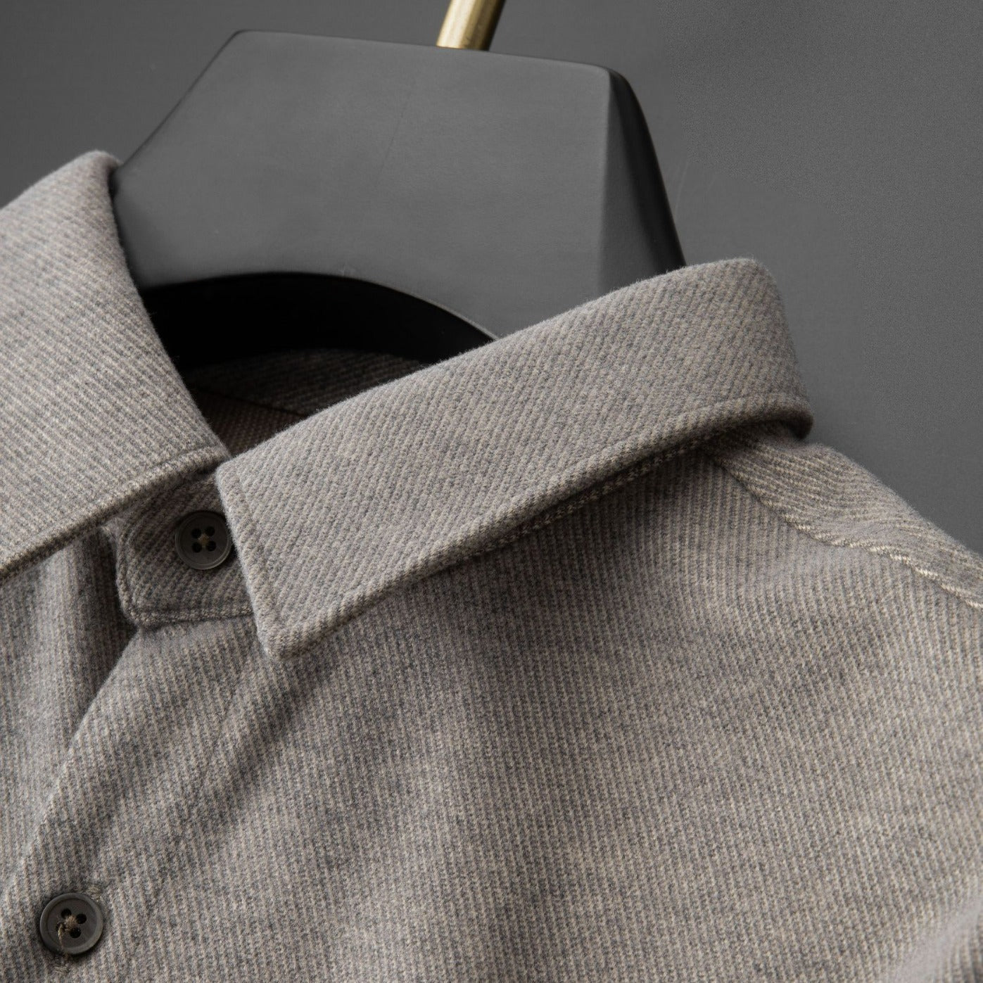 Men's Collared Button Front Shirt