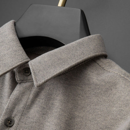 Men's Collared Button Front Shirt
