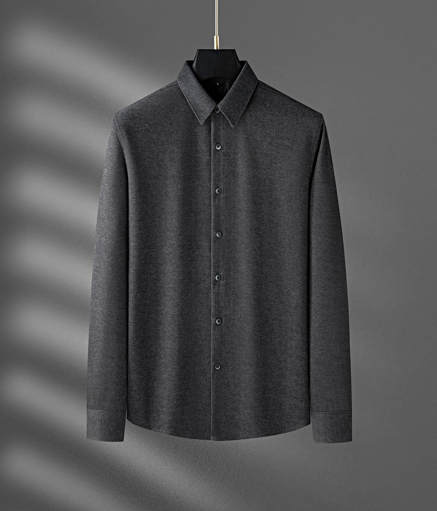 Men's Collared Button Front Shirt