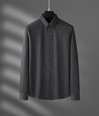 Men's Collared Button Front Shirt