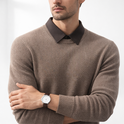 Men's Collared Button Sweater