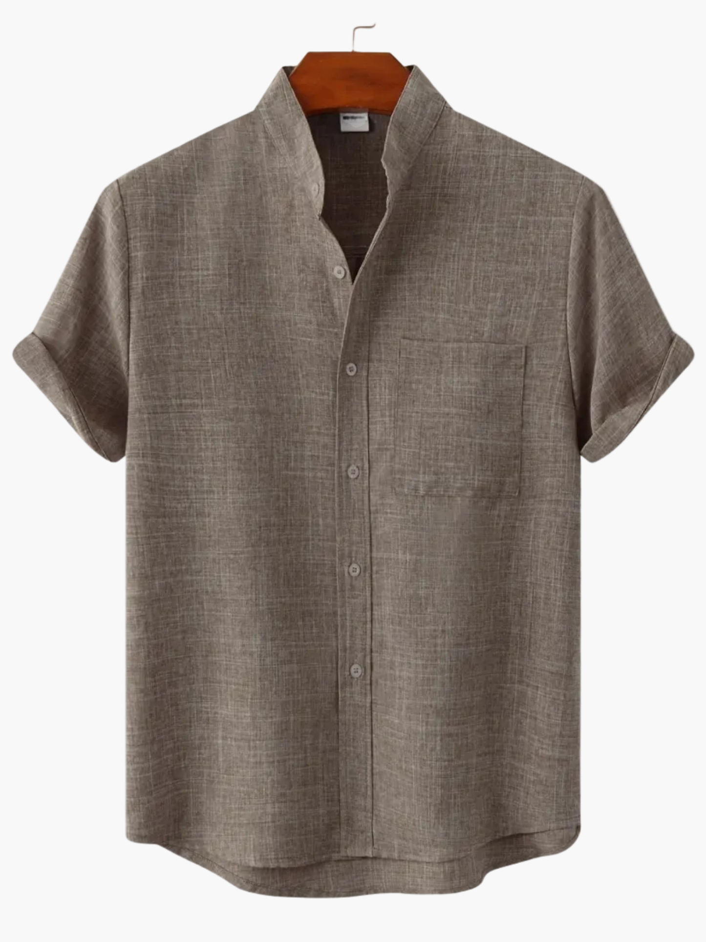 Men's Collared Shirt and Trousers Set