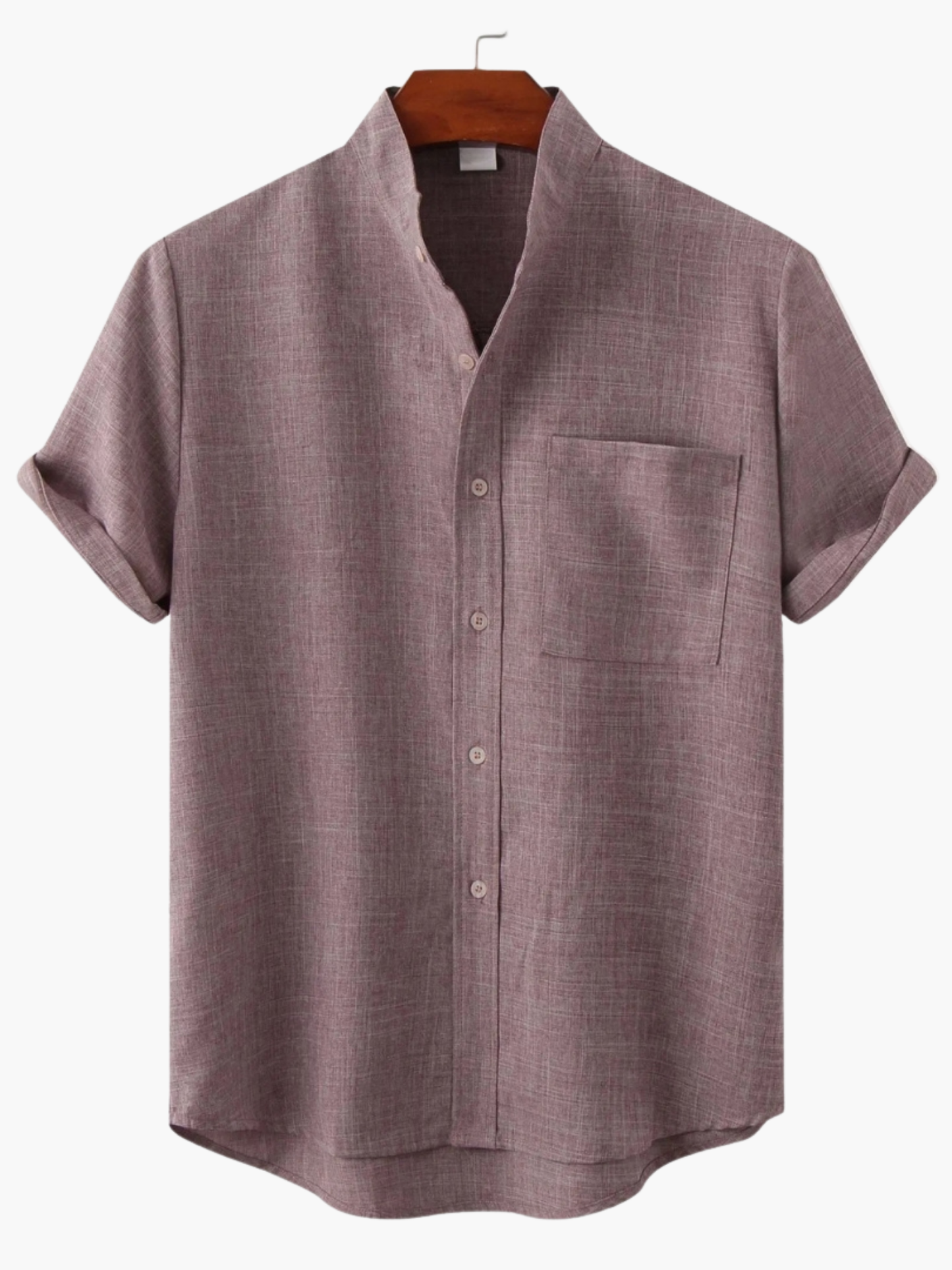 Men's Collared Shirt and Trousers Set