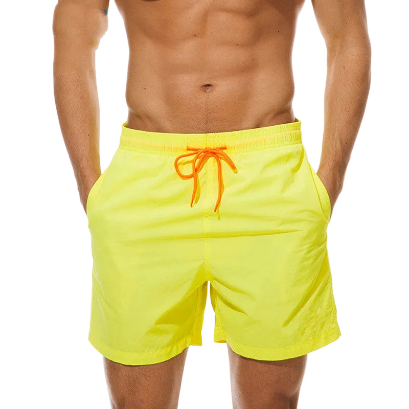 Men's Contrast Drawstring Shorts