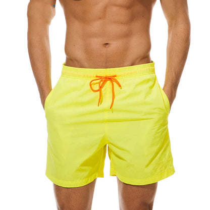 Men's Contrast Drawstring Shorts