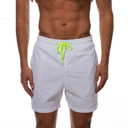Men's Contrast Drawstring Shorts