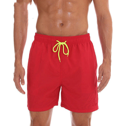 Men's Contrast Drawstring Shorts