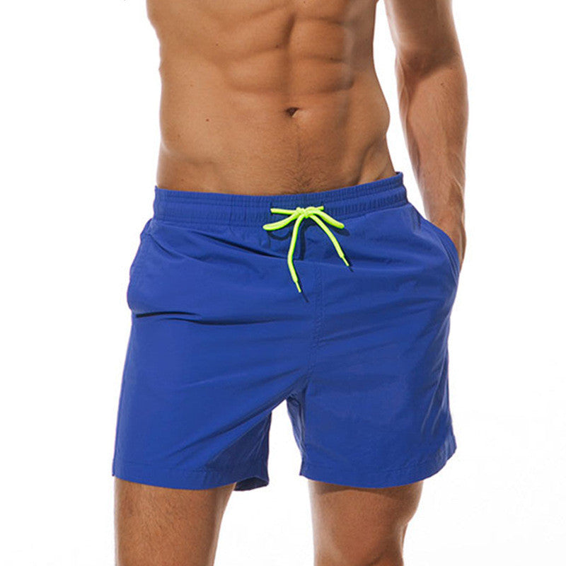 Men's Contrast Drawstring Shorts