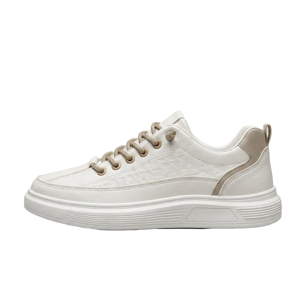 Men's Contrast Panel Lace Up Trainers