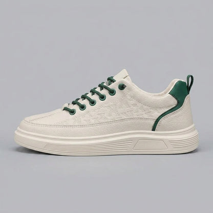 Men's Contrast Panel Lace Up Trainers