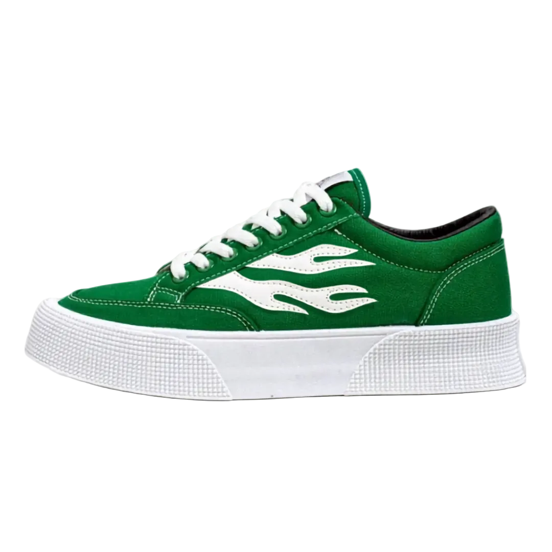 Men's Contrast Side Panel Shoes