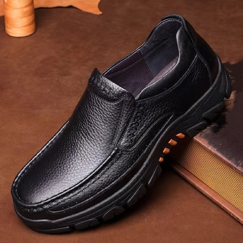 Men's Contrast Stitch Loafers