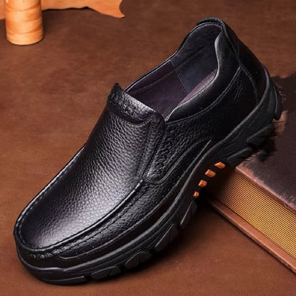 Men's Contrast Stitch Loafers