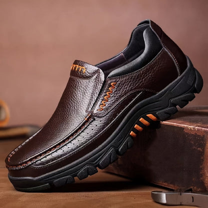 Men's Contrast Stitch Loafers