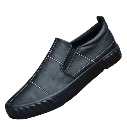 Men's Contrast Stitch Slip-On Shoes
