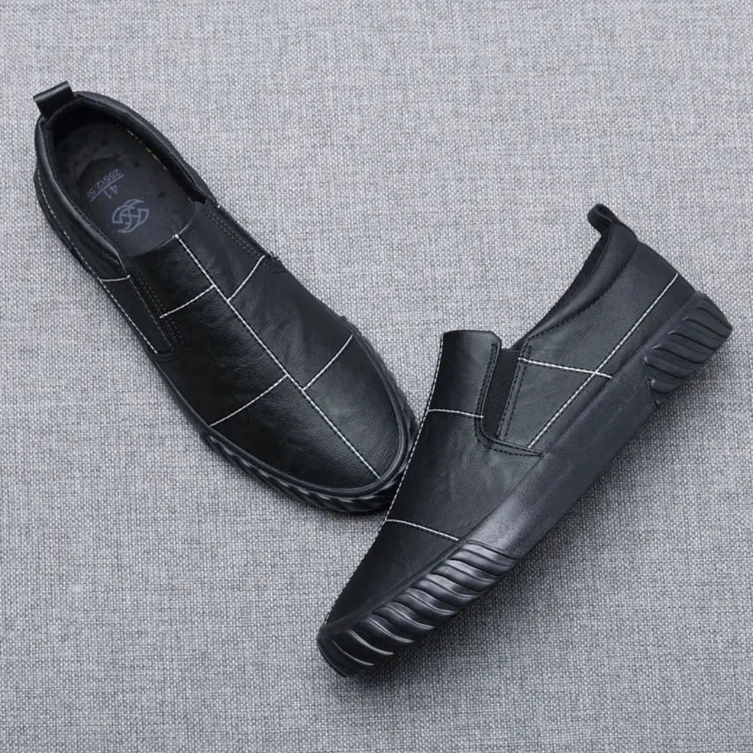 Men's Contrast Stitch Slip-On Shoes