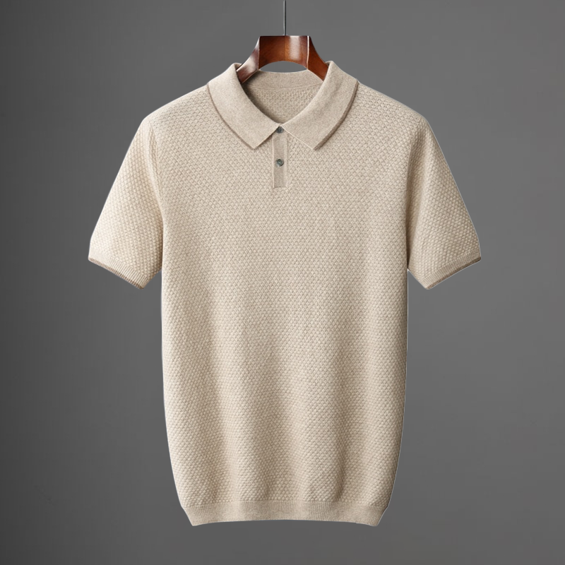 Men's Contrast Trim Polo Shirt