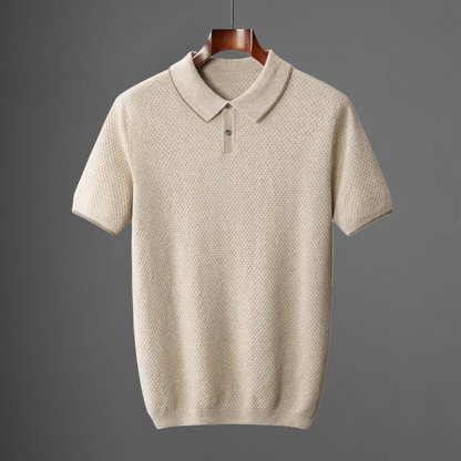 Men's Contrast Trim Polo Shirt