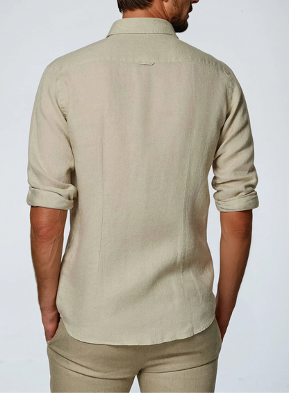 Men's Curved Hem Shirt