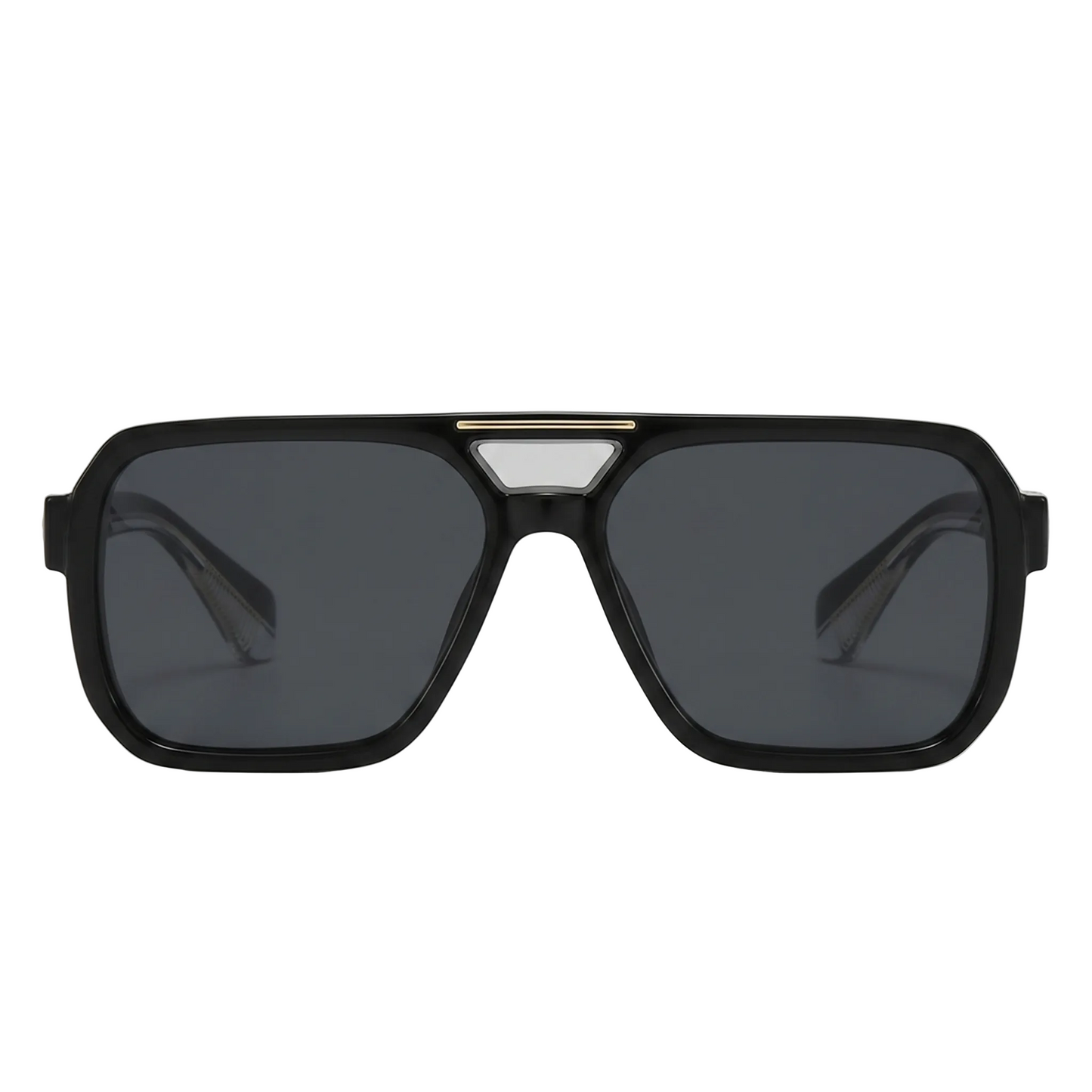 Men's Cut-Out Bridge Sunglasses