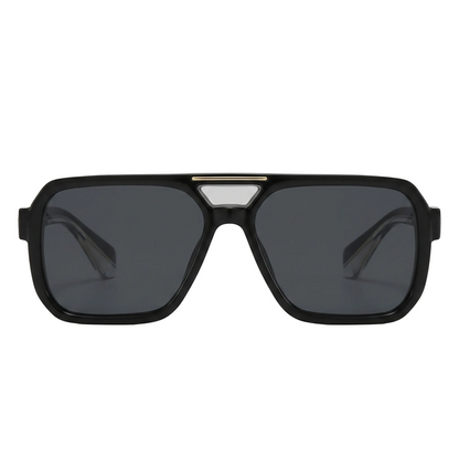 Men's Cut-Out Bridge Sunglasses