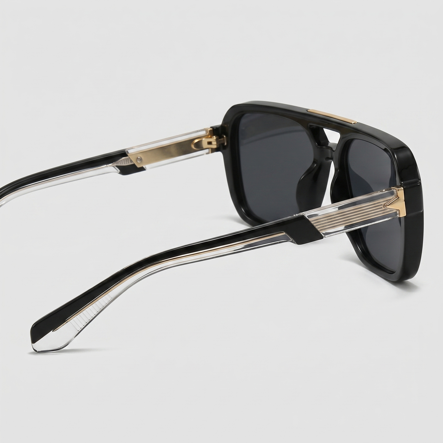 Men's Cut-Out Bridge Sunglasses