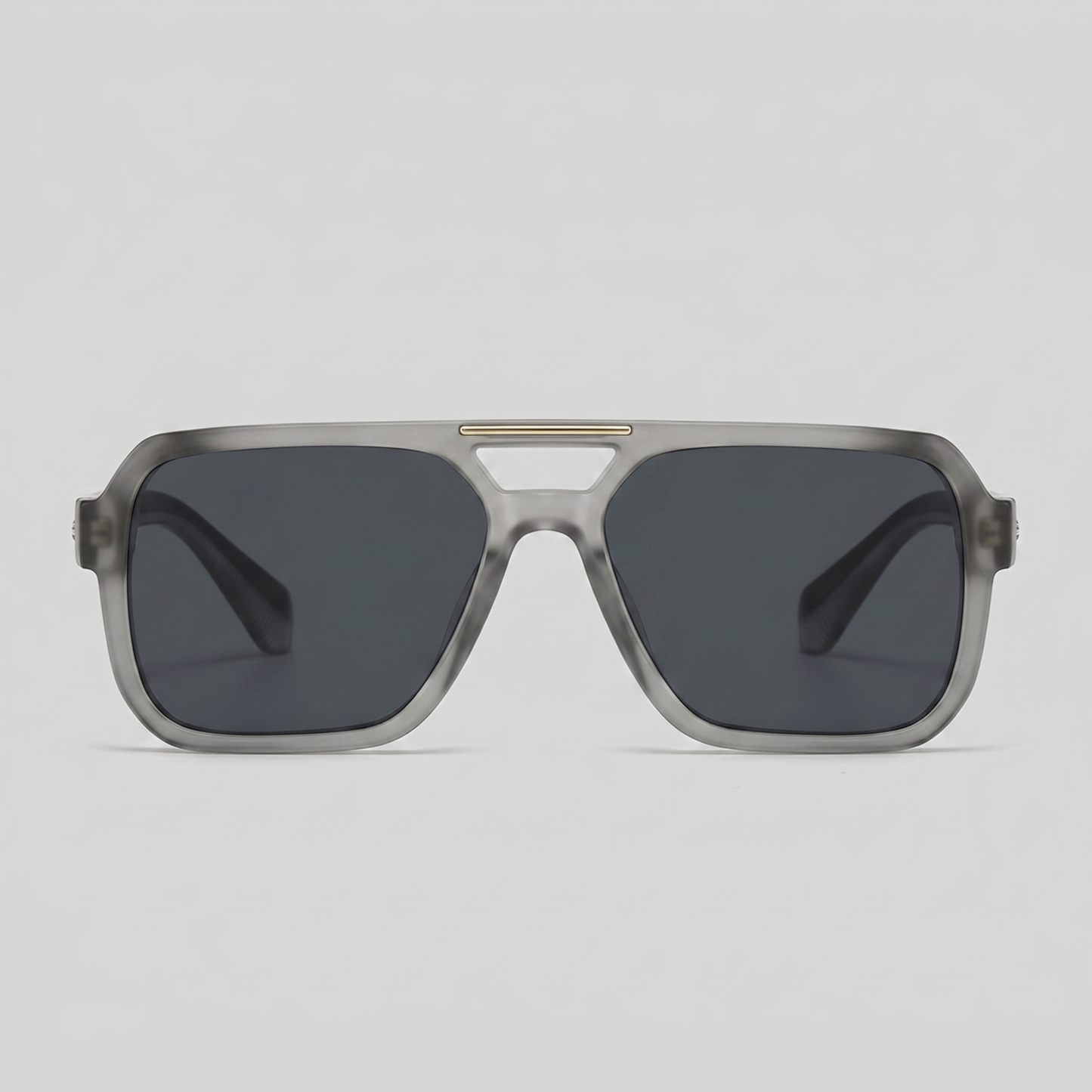 Men's Cut-Out Bridge Sunglasses