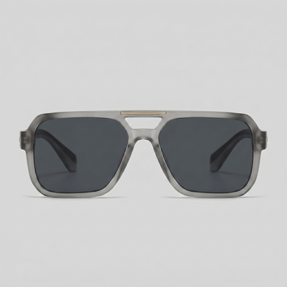 Men's Cut-Out Bridge Sunglasses