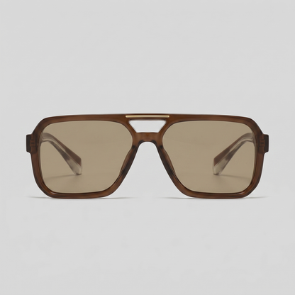Men's Cut-Out Bridge Sunglasses