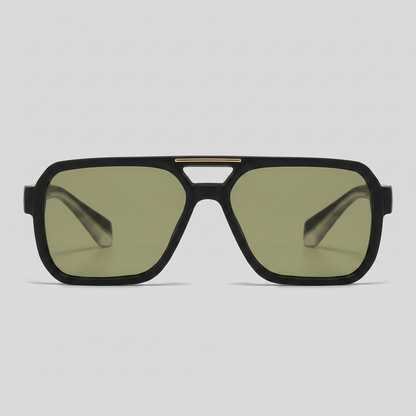 Men's Cut-Out Bridge Sunglasses