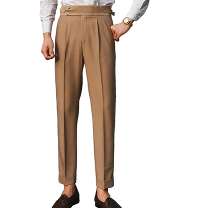 Men's Double Pleat Trousers