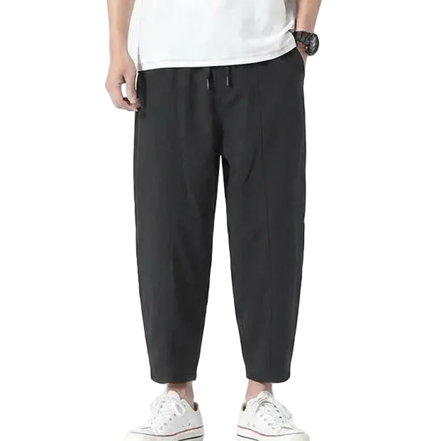 Men's Drawcord Tapered Trousers